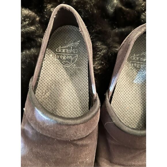 Dansko brown fabric, loafer‘s clogs size 38  - Picture 2 of 4